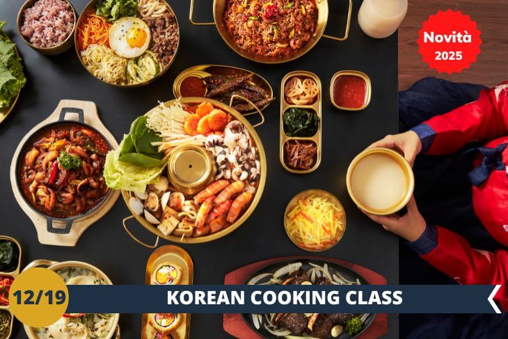 NOVITA’ 2025! Parteciperemo a una classe di cucina coreana (ATTIVITA’ INCLUSA), dove impareremo a preparare alcuni dei piatti più amati e tradizionali della Corea! Scopriremo i segreti della cucina coreana, ricca di sapori, colori e aromi unici. Con l’aiuto di esperti chef locali, prepareremo i piatti con ingredienti freschi e autentici, apprendendo le tecniche tradizionali che rendono la cucina coreana così speciale. Alla fine, avremo l’opportunità di gustare ciò che abbiamo preparato, vivendo un'esperienza culinaria che ci farà innamorare ancora di più di questa affascinante cultura! (escursione di mezza giornata)