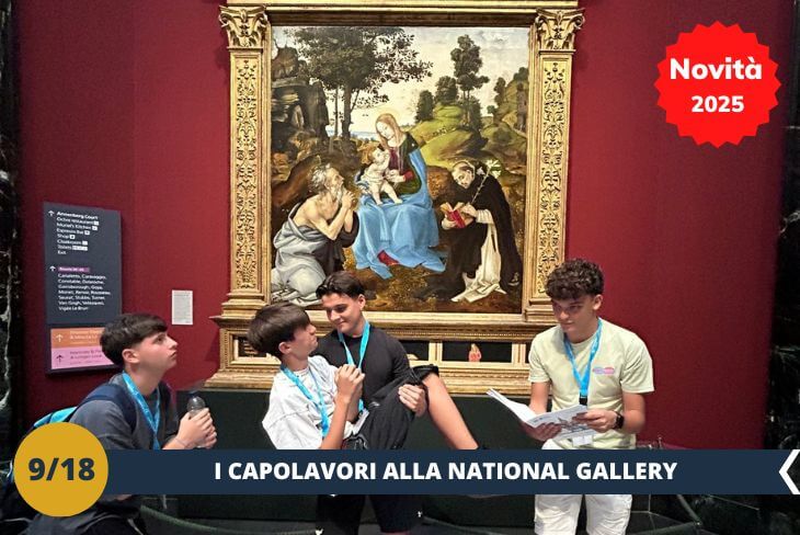 NOVITA’ 2025! Esploreremo la National Gallery, un luogo che custodisce capolavori come i Girasoli di Van Gogh e il Ritratto di Arnolfini di van Eyck. Dopo, ci fermeremo a Trafalgar Square, una piazza iconica che racconta la storia e la vivacità della città. (escursione mezza giornata)