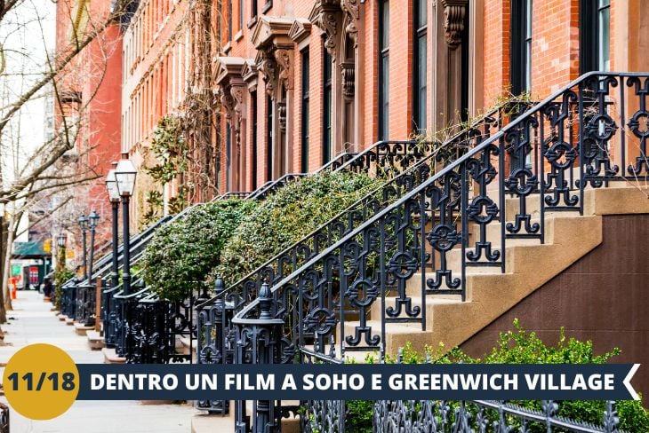 Pronti a scoprire i quartieri più cool di New York? SoHo e NoHo vi stupiranno con le loro vibrazioni artistiche, le gallerie d’arte e le boutique di tendenza. Questi ex distretti industriali sono diventati il cuore dello stile newyorkese, con i loro iconici edifici in mattoni rossi, le scale antincendio in ferro battuto e un’atmosfera unica che mescola storia e creatività. Da qui ci sposteremo nel caratteristico Greenwich Village, famoso per le sue strade alberate, i loft ambitissimi e il suo spirito bohémien. Infine, raggiungeremo uno dei simboli architettonici della città: il Flatiron Building, il celebre grattacielo dalla forma di ferro da stiro, perfetto per scattare foto indimenticabili! (escursione di mezza giornata)