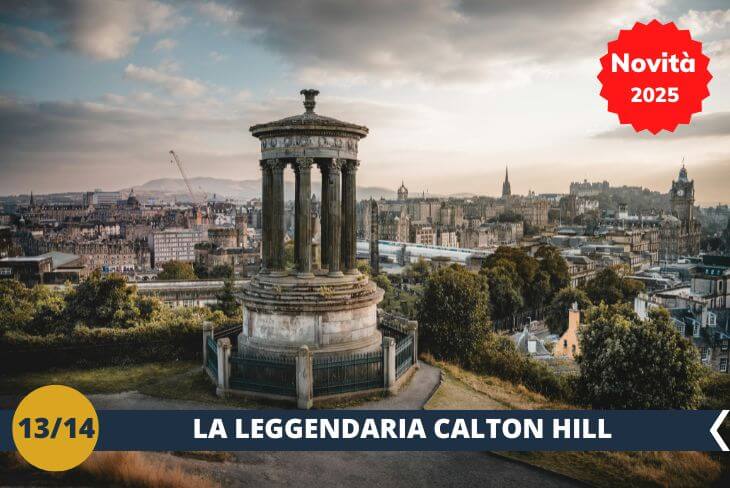 NOVITA’ 2025! Visita a Calton Hill, una delle colline più emblematiche di Edimburgo, che offre panorami spettacolari sulla città e sul paesaggio circostante. Questa collina, un antico vulcano, è famosa per la sua acropoli in stile ateniese, che si erge maestosa sopra lo skyline della città. Calton Hill è anche sede del National Monument, un monumento incompleto progettato come una replica del Partenone di Atene, eretto in memoria dei caduti delle guerre napoleoniche. Dopo questa esperienza panoramica, visiteremo la National Portrait Gallery, un luogo che ospita una vasta collezione di ritratti che raccontano la storia della Scozia e dei suoi personaggi più importanti. Un'escursione che unisce storia, arte e una vista mozzafiato. (escursione mezza giornata)