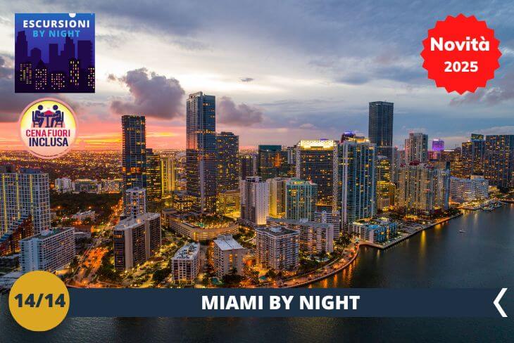 ●	Brickell by night
Miami by Night: Quando le luci dei grattacieli illuminano Brickell, la città si trasforma in un mondo affascinante e cosmopolita. Passeggiando tra le strade eleganti, potrai ammirare lo skyline mozzafiato e respirare l'energia di uno dei quartieri più dinamici di Miami. Un’esperienza notturna che ti farà scoprire il cuore pulsante della città sotto una nuova, splendida luce.
Durante la serata, i ragazzi avranno a disposozione una carta prepagata e potranno scegliere tra diverse tipologie di cucina (giapponese, cinese, Mc Donald’s e tante altre) per una cena alternativa e divertente