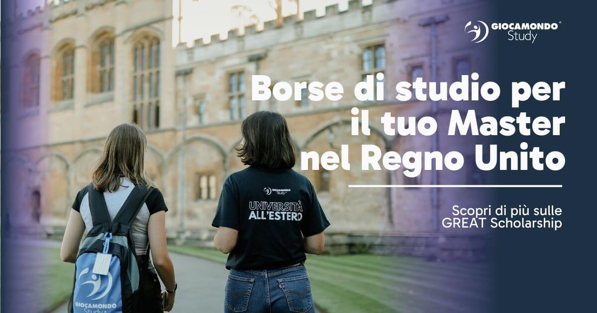 Università all'estero - Great Scholarship master UK